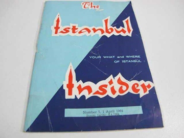 THE İSTANBUL insider -- nisan 1964 turizm resmi