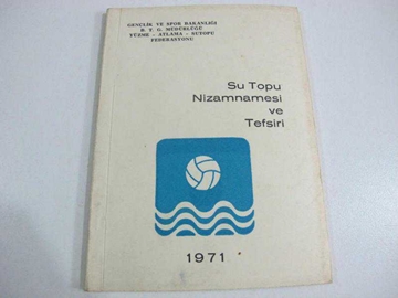 SU TOPU NİZAMNAMESİ VE TEFSİRİ 1971 spor resmi