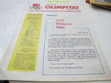 Picture of 1978 OLİMPİYAT TURGUT ATAKOL SAYI 43