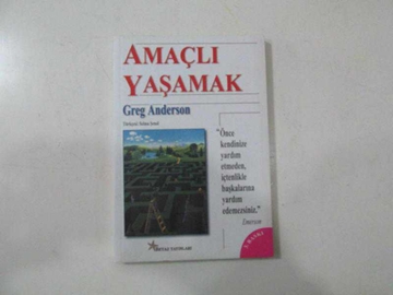 Picture of AMAÇLI YAŞAMAK  -- GREG ANDERSON