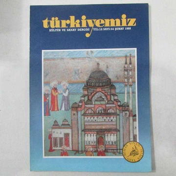 türkiyemiz kültür ve sanat dergisi sayı 54 -1988 resmi