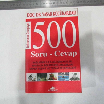 500 Soru - Cevap  Doç Dr Yaşar Küçükardalı resmi