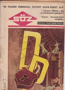 Picture of Söz Haftalık Siyasi Haber Dergisi - Yıl.1 Sayı.3, 1960 - Aşırı Kazançlar Vergisi, Darbe ile alakalı yazılar