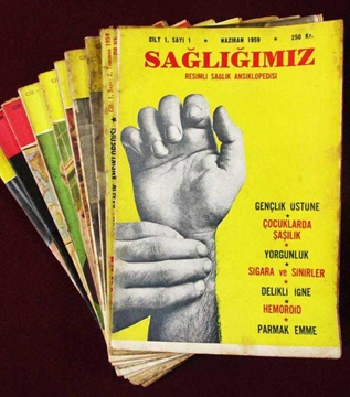 Picture of Sağlığımız Resimli Sağlık Ansiklopedisi - 10 Adet, 1959/60 Senesi