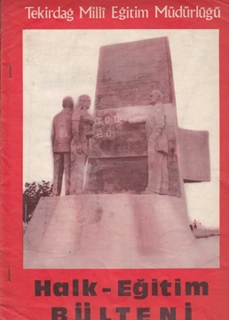 Tekirdağ Milli EĞitim Müdürlüğü Halk-Eğitim Bülteni - Sayı.7-8, 1974 resmi