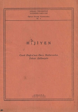 Picture of Hijiyen - Cavit Doğru'nun Ders Notlarından Teksir Edilmiştir