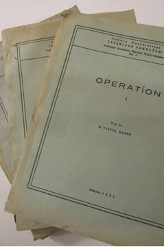Operation 1,2,3,4 (4 Cilt Takım), (Veteriner, Hayvan Bilim, Tıp Konulu) resmi