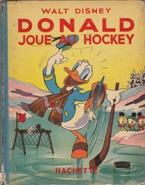 Donald Joue au Hockey (Boyama Kitabı) resmi