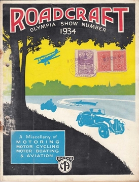 Picture of Roadcraft Olympia Show Number 1934 (Bernard Tubini Kaşeli) Motor, Araba, Uçak Konulu