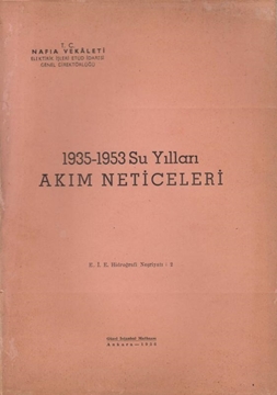 Picture of 1935-1953 Su Yılları Akım Neticeleri
