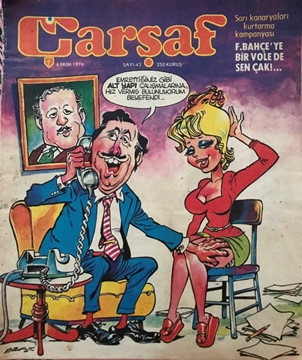 Picture of Çarşaf Dergisi - Yıl:1 Sayı:43 - 6 Ekim 1976