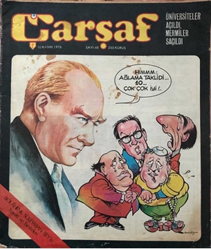 Picture of Çarşaf Dergisi - Yıl:1 Sayı:48 - 10 Kasım 1976 - Bolahenk Süleyman Bey'in hayatı ve besteleri