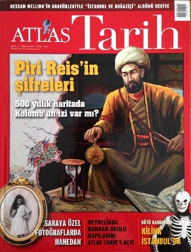 Atlas Tarih -Sayı:17 Aralık/Ocak -Yıl:2012/2013 (Piri Reis'in Şifreleri 500 Yıllık Haritada Kolomb'un İzi Var mı?-Saraya Özel Fotoğraflarda Hanedan) resmi