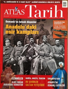 Atlas Tarih -Sayı:19 Nisan/Mayıs -Yıl:2013 (Osmanlı'ya Tutsak Düşenler Anadolu'daki Esir Kampları) resmi