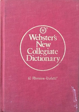 Picture of Webster's New Collegiate Dictionary