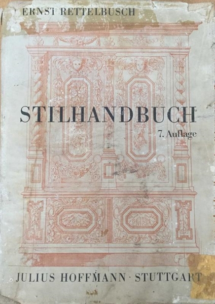 Picture of Stilhandbuch - 7. Auflage (Ornamentik, Möbel, Innenausbau von den altesten Zeiten bis zum Biedermeier)